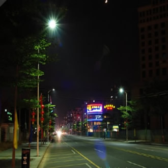LED street light and lighting engineering